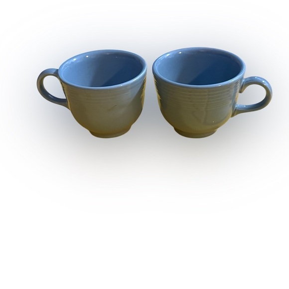 Fiesta Homer Laughlin Mug Set (2) - light blue - Picture 6 of 7
